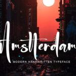 Amstterdam Font - Featured Image