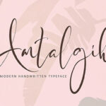 Amtalgih Font - Featured Image