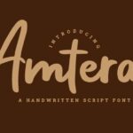 Amtera Font - Featured Image