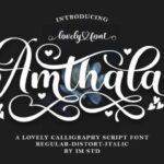 Amthala Font - Featured Image