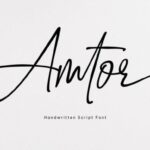 Amtor Font - Featured Image