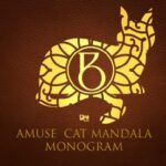 Amuse Cat Mandala Monogram Font - Featured Image