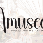 Amused Font - Featured Image