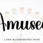 Amused Font - Featured Image