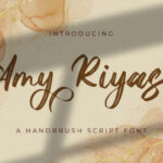Amy Riyas Font - Featured Image