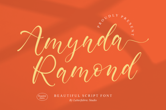 Amynda Ramond Font - Featured Image