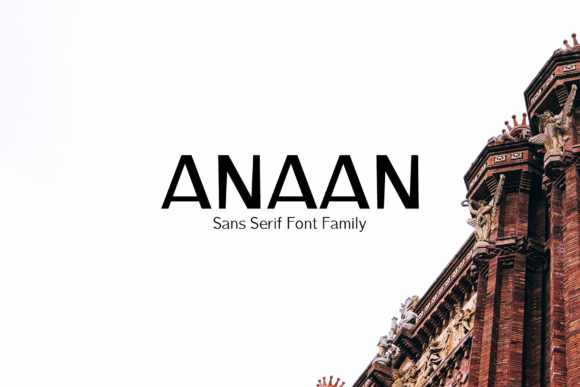 Anaan Family Font - Featured Image