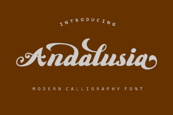 Anadalusia Font - Featured Image