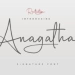 Anagatha Font - Featured Image