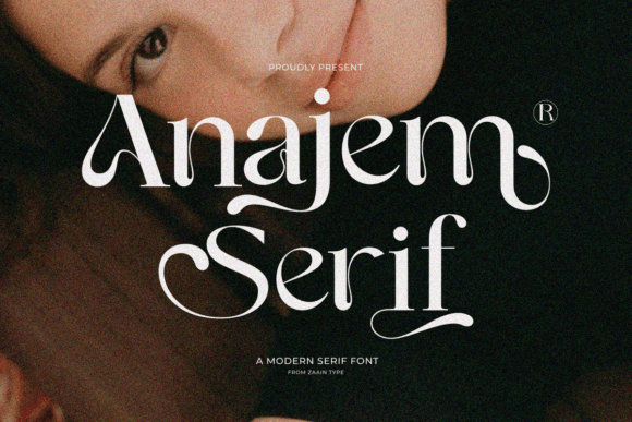 Anajem Serif Font - Featured Image