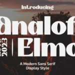 Analof Elmo Font - Featured Image