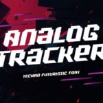 Analog Tracker Font - Featured Image