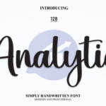 Analytic Font - Featured Image