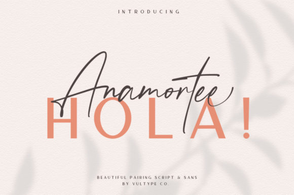 Anamortee Font - Featured Image
