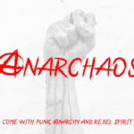 Anarchaos Font - Featured Image