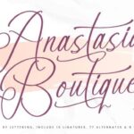 Anastasia Boutiques Font - Featured Image