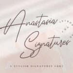 Anastasia Signature Font - Featured Image