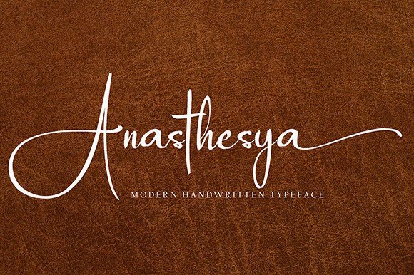 Anasteshya Font - Featured Image