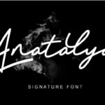 Anatalya Font - Featured Image