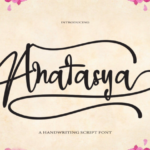 Anatasya Font - Featured Image