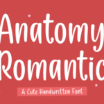 Anatomy Romantic Font - Featured Image