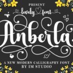 Anberla Font - Featured Image