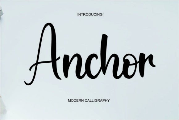 Anchor Font - Featured Image
