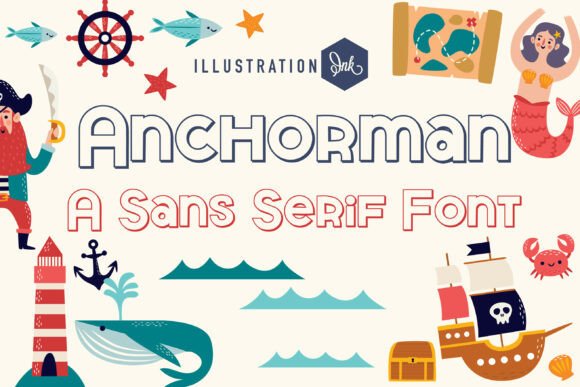 Anchorman Font - Featured Image