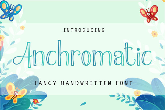 Anchromatic Font - Featured Image