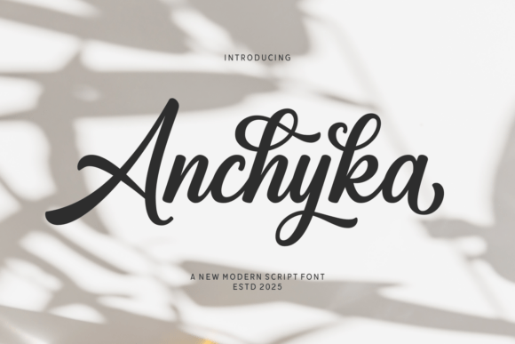 Anchyka Font - Featured Image