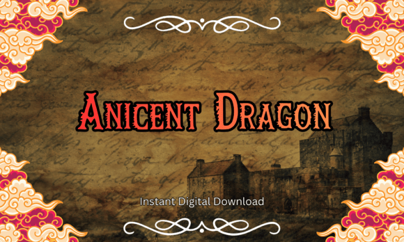 Ancient Dragon Font - Featured Image