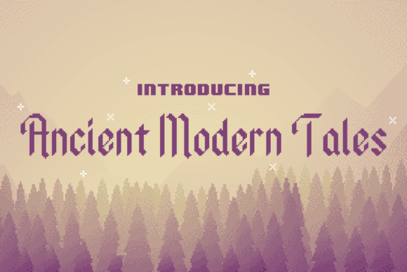 Ancient Modern Tales Font - Featured Image