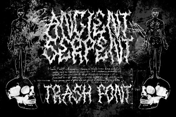 Ancient Serpent Font - Featured Image