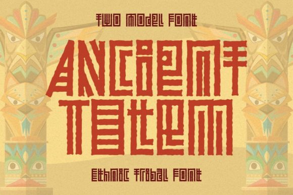 Ancient Totem Font - Featured Image