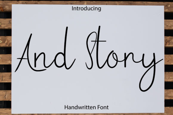 And Story Font - Featured Image