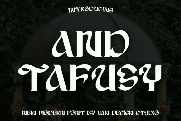 And Tafusy Font - Featured Image