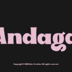 Andaga Font - Featured Image