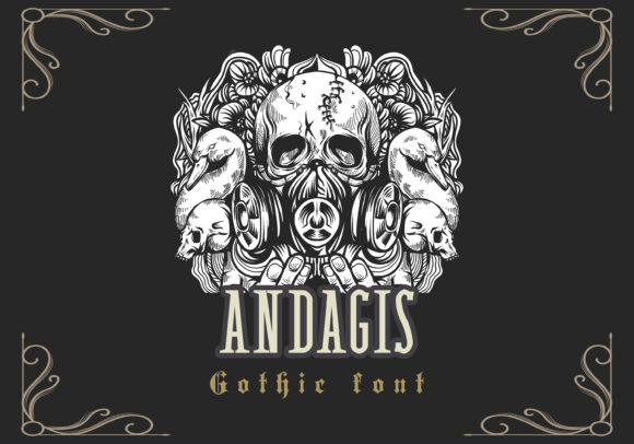 Andagis Font - Featured Image