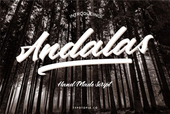 Andalas Font - Featured Image