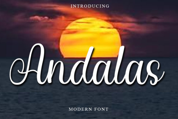 Andalas Font - Featured Image