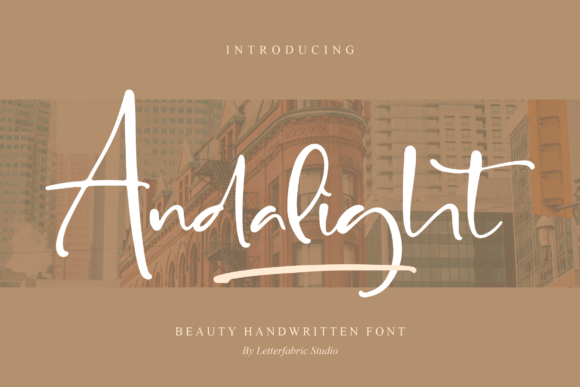 Andalight Font - Featured Image