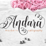 Andara Font - Featured Image