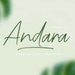 Andara Font - Featured Image