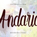 Andaria Font - Featured Image