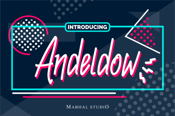 Andeldow Font - Featured Image