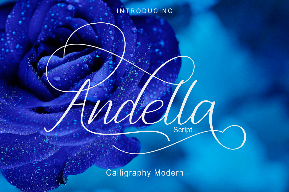 Andella Script Font - Featured Image