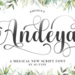 Andeya Font - Featured Image