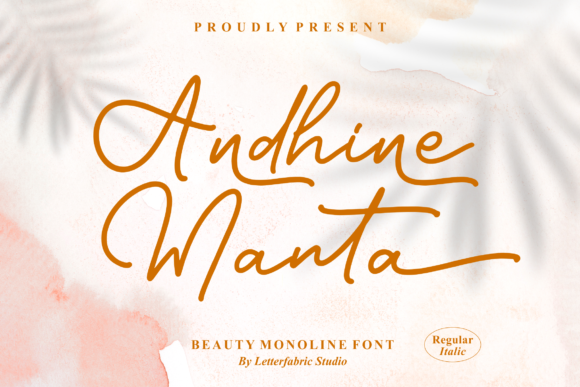 Andhine Manta Font - Featured Image