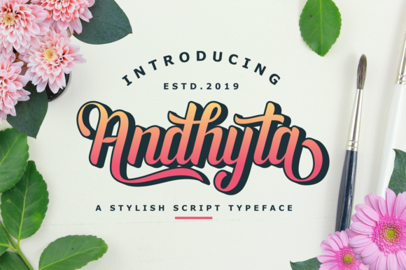 Andhyta Font - Featured Image