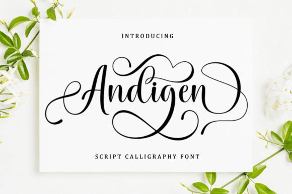 Andigen Font - Featured Image
